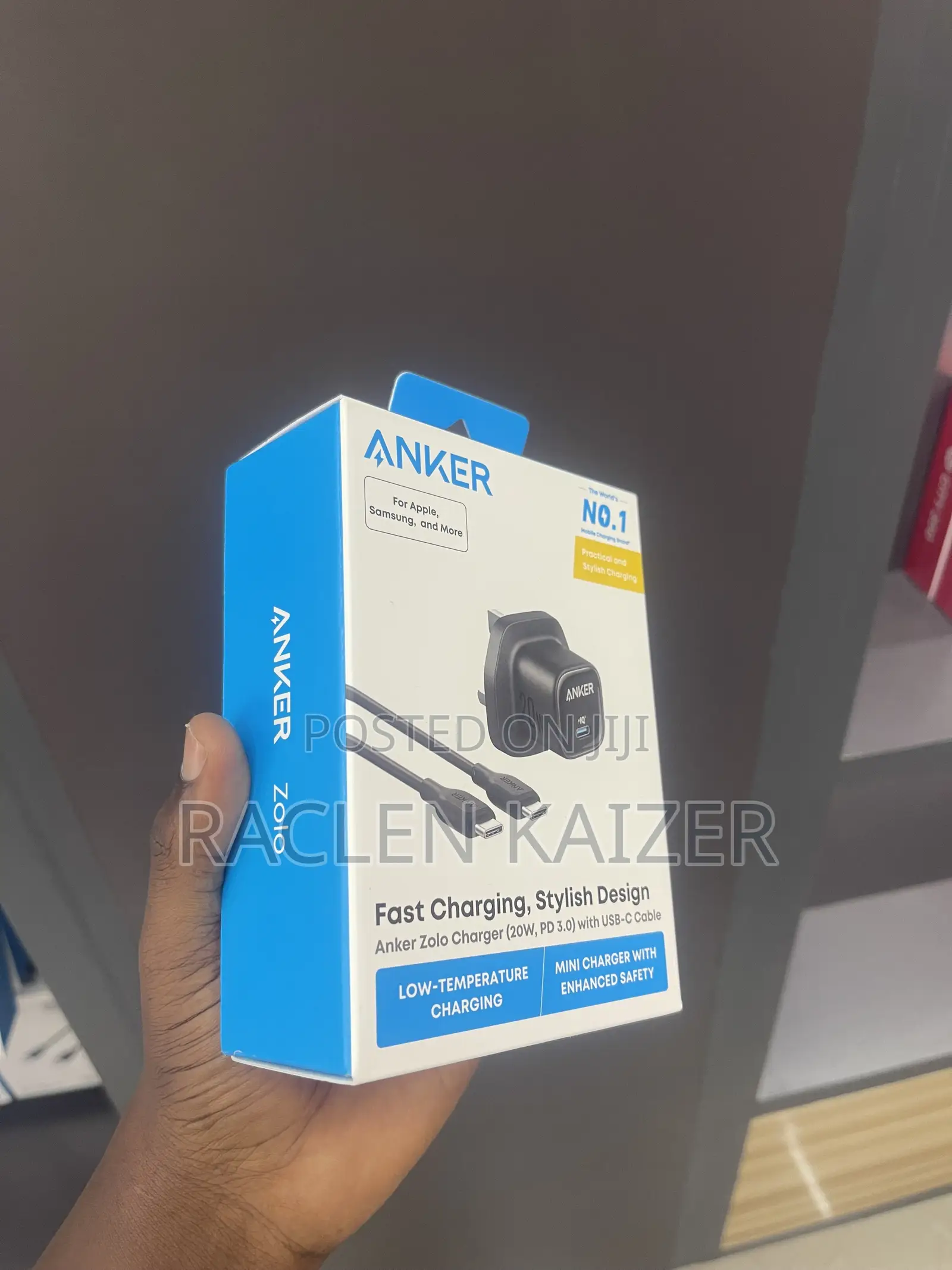 Anker Fast Charger, Stylish Design