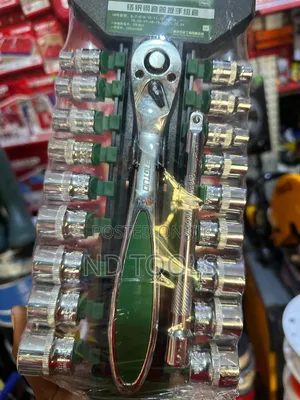 Ratchet Socket Wrench 3/8 6-24Mm Set 20Pcs