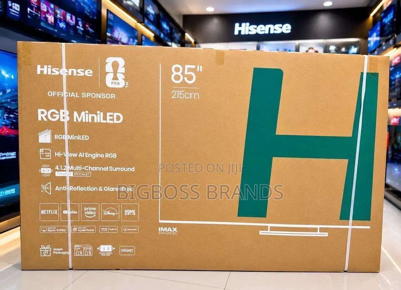 Hisense RGB Mini Led TV Inch 85 2026 Model [85ur9s]