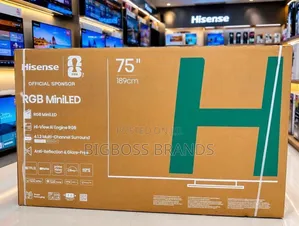 Hisense RGB MinLED TV INCH 75 Model 75UR9S [2026 MODEL]