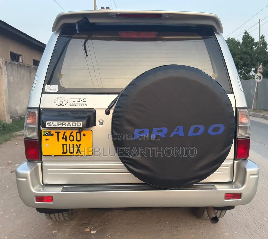 Toyota Land Cruiser Prado 2000 Silver