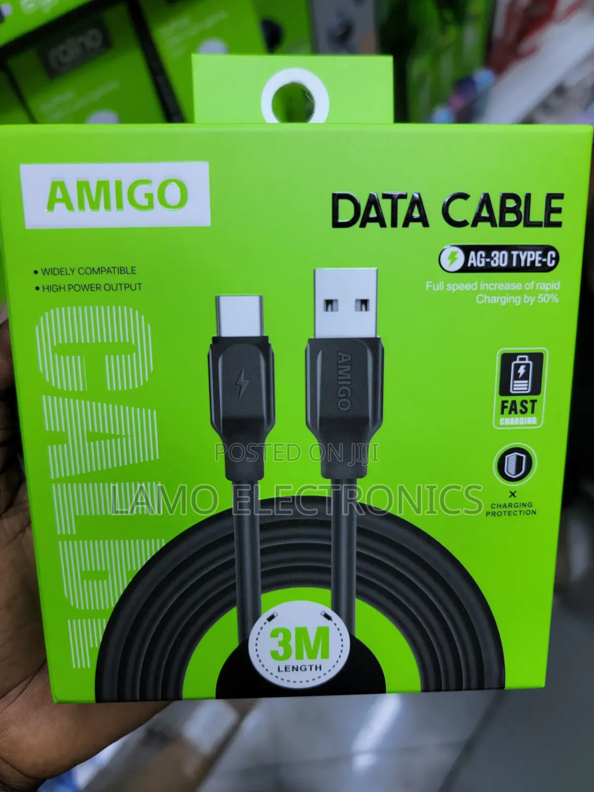 Amigo Ag-30 Type-C Cable With Length of 3m