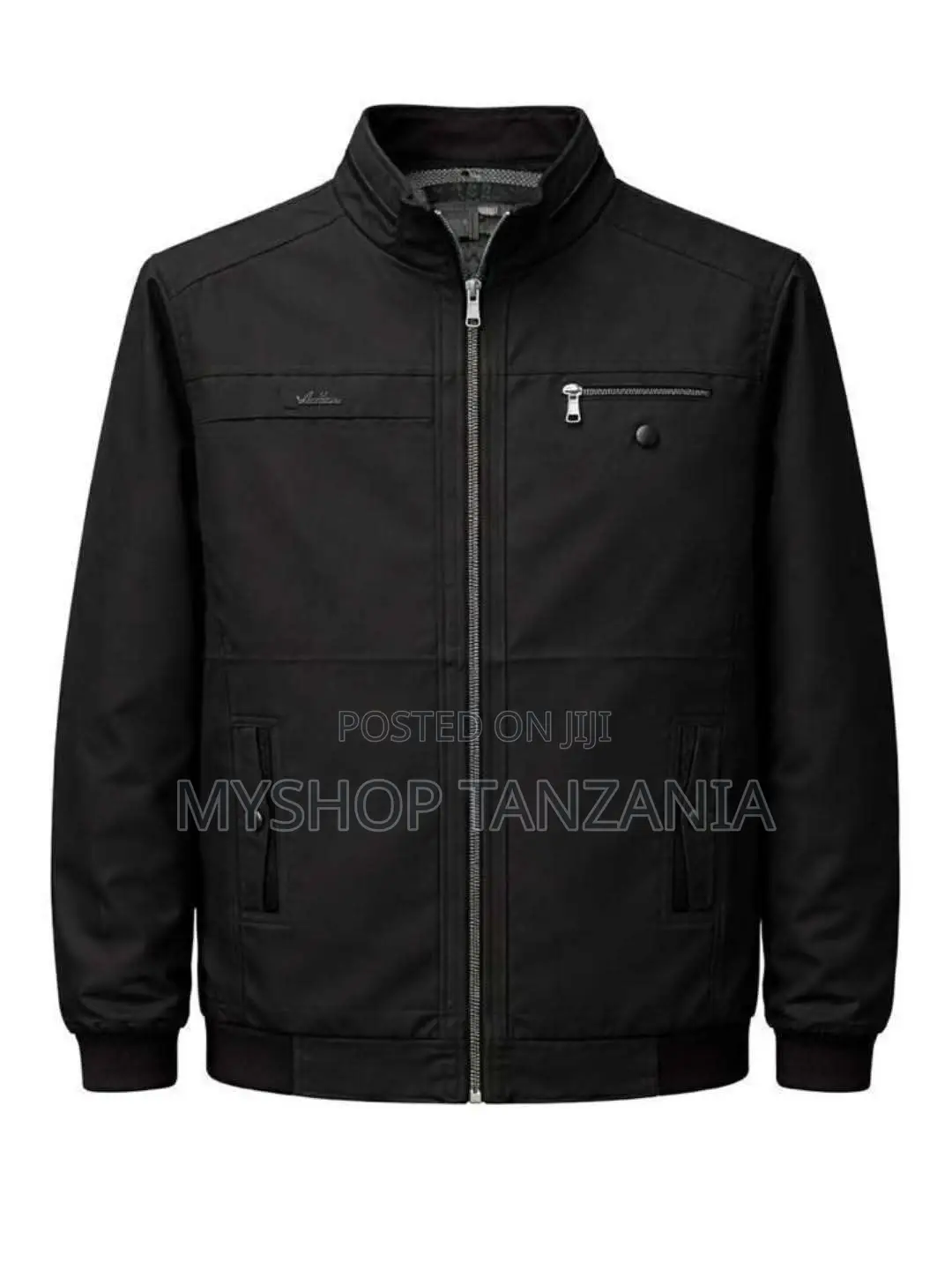 Jacket Leather for Men (Size Zote Zipo )