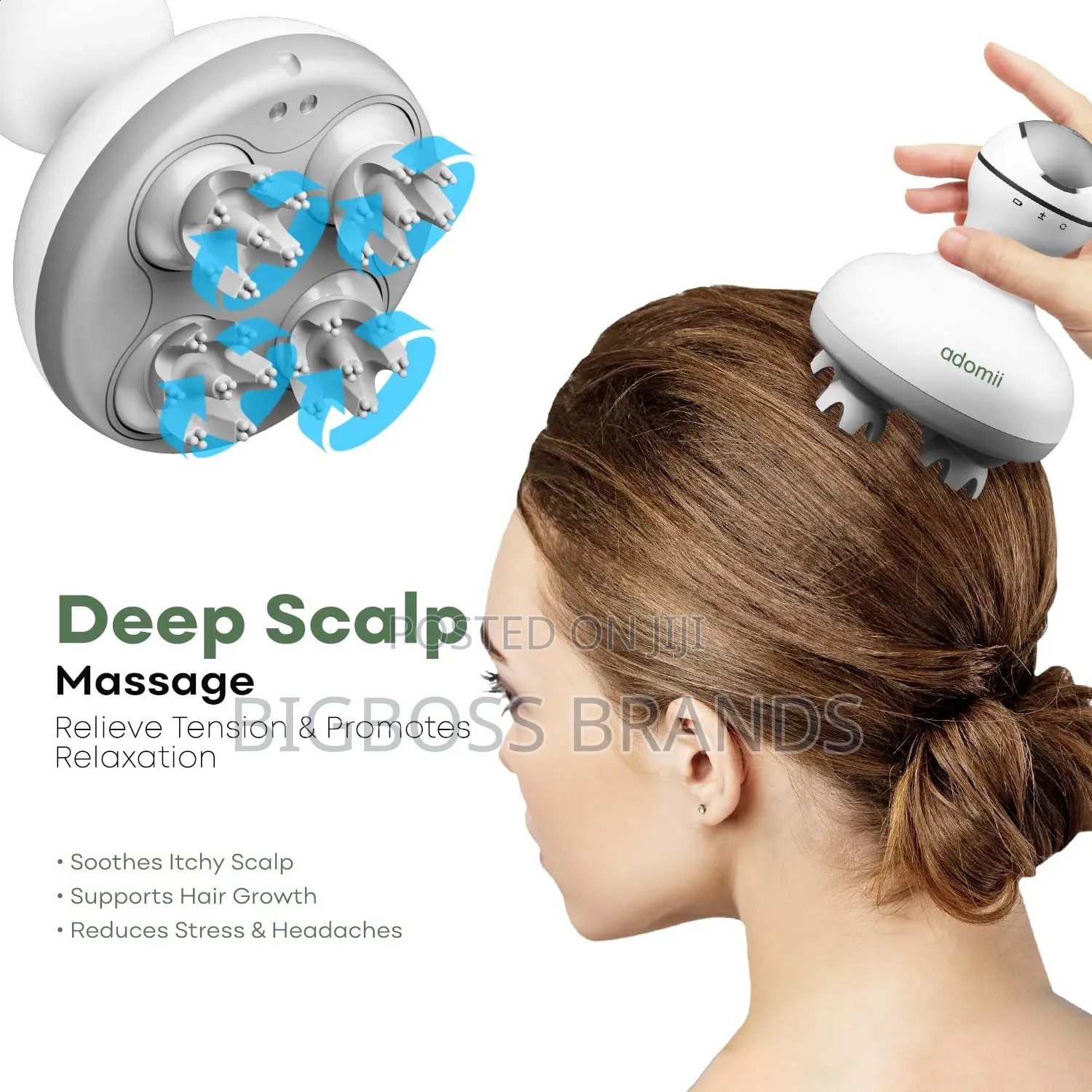SCALP MASSAGE Tiba Ya Misuli , Maumivu Na Ganzi