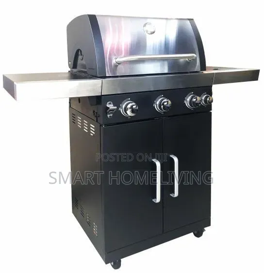 Cabinet Style Propane Gas Barbecue Grill
