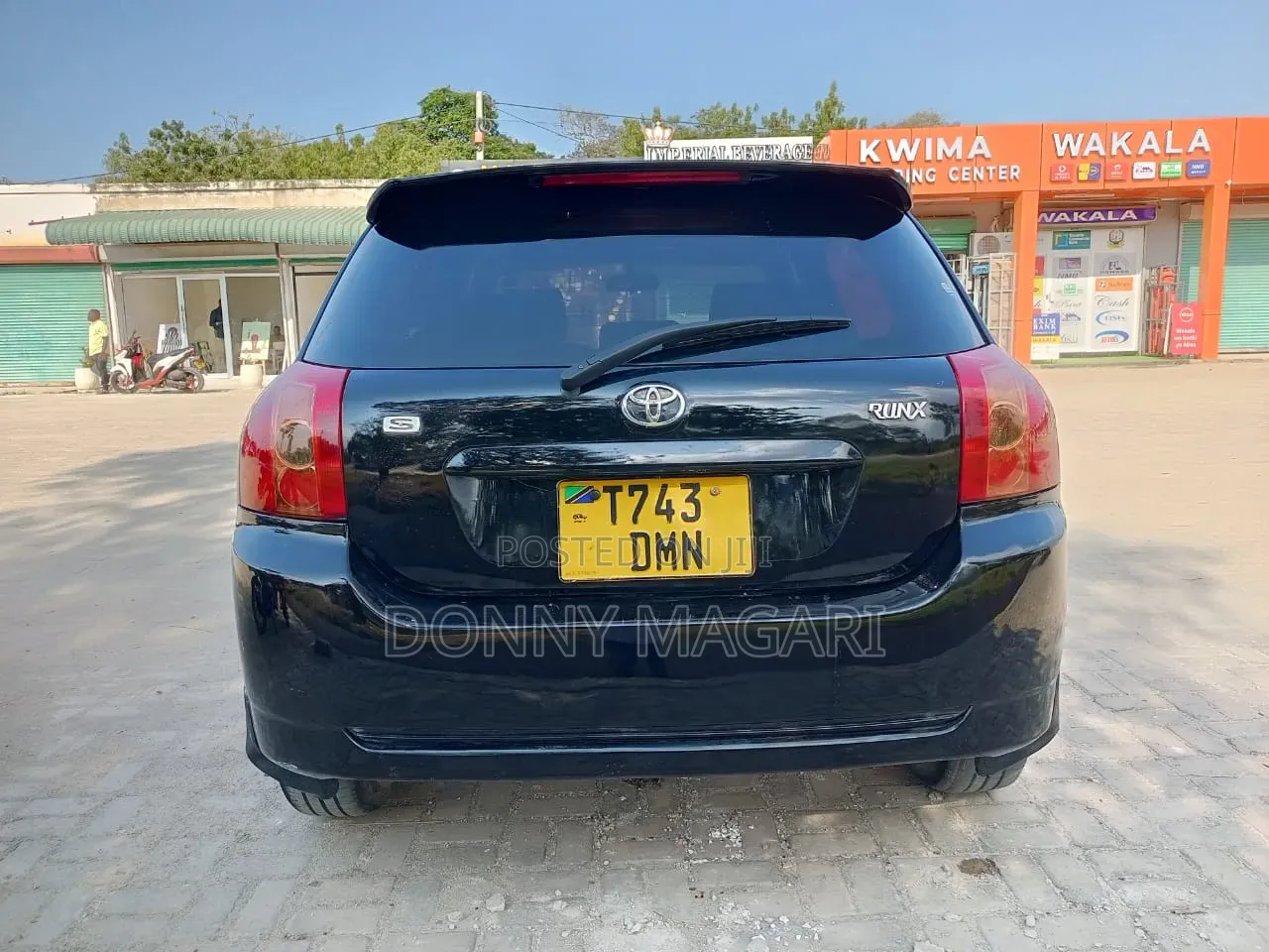 Toyota Corolla RunX 2005 Black
