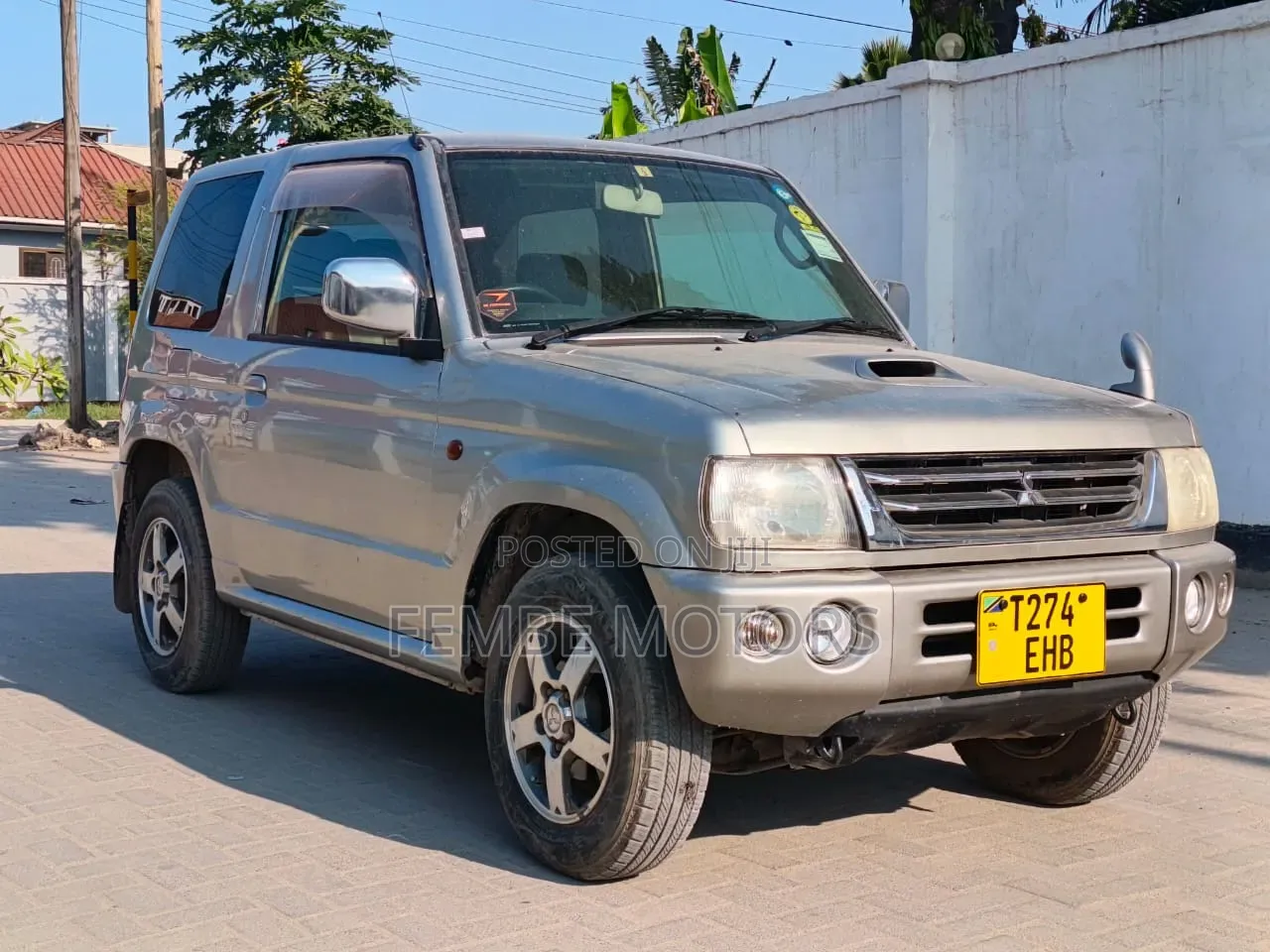 Mitsubishi Pajero 2001 Gray