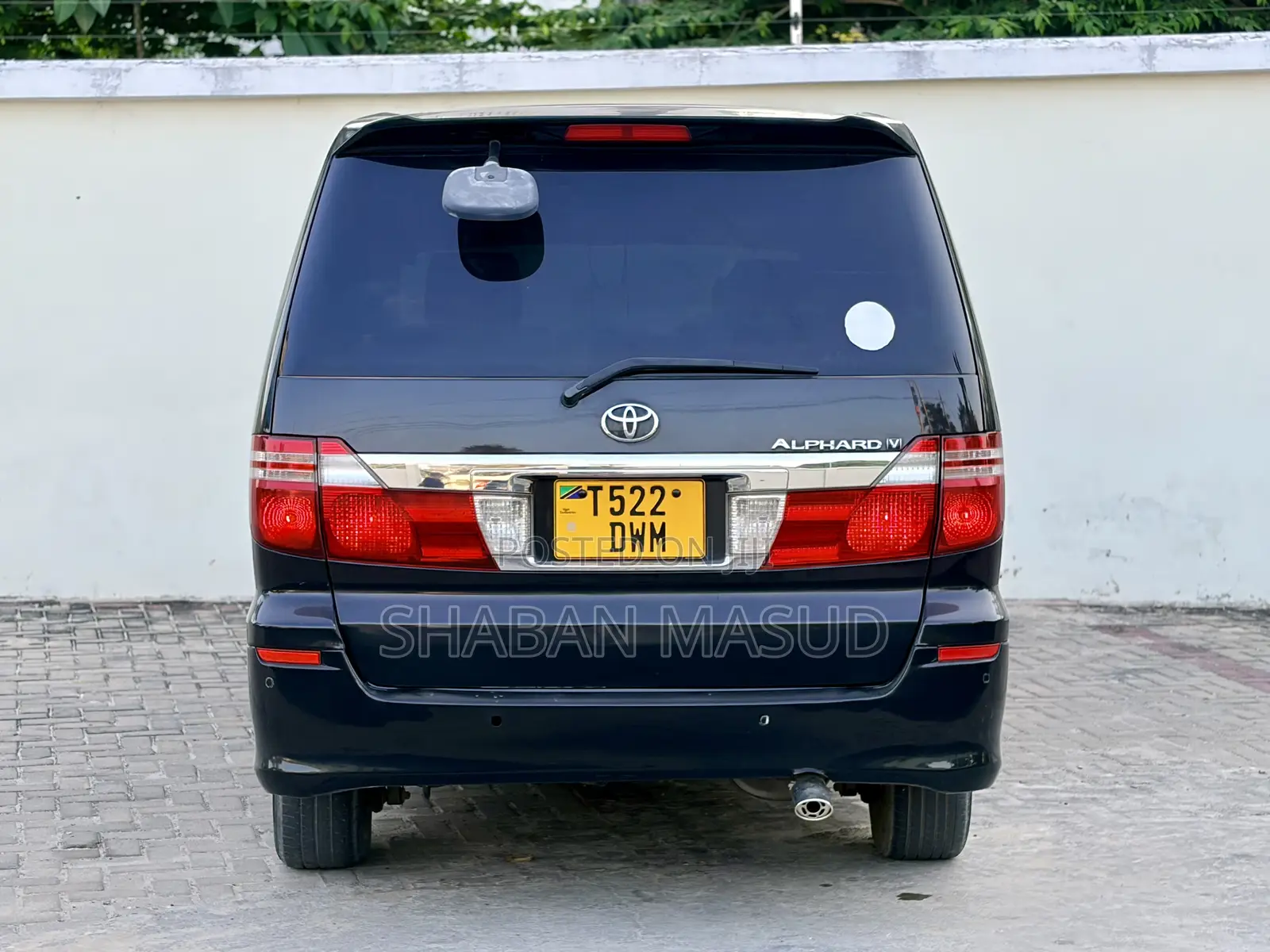 Toyota Alphard 2.4 Petrol AWD 2006 Black