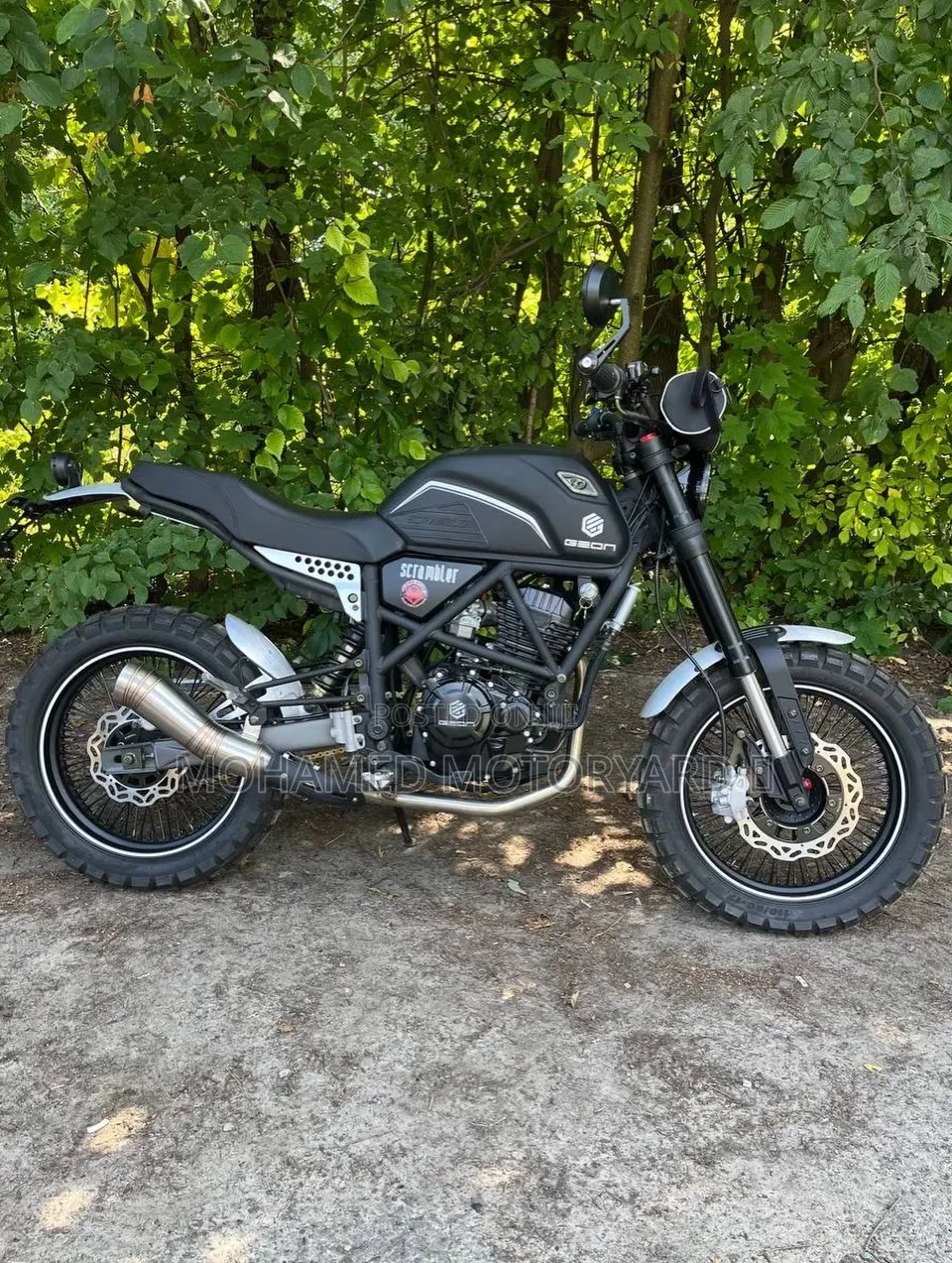 New Motorcycle 2025 Black