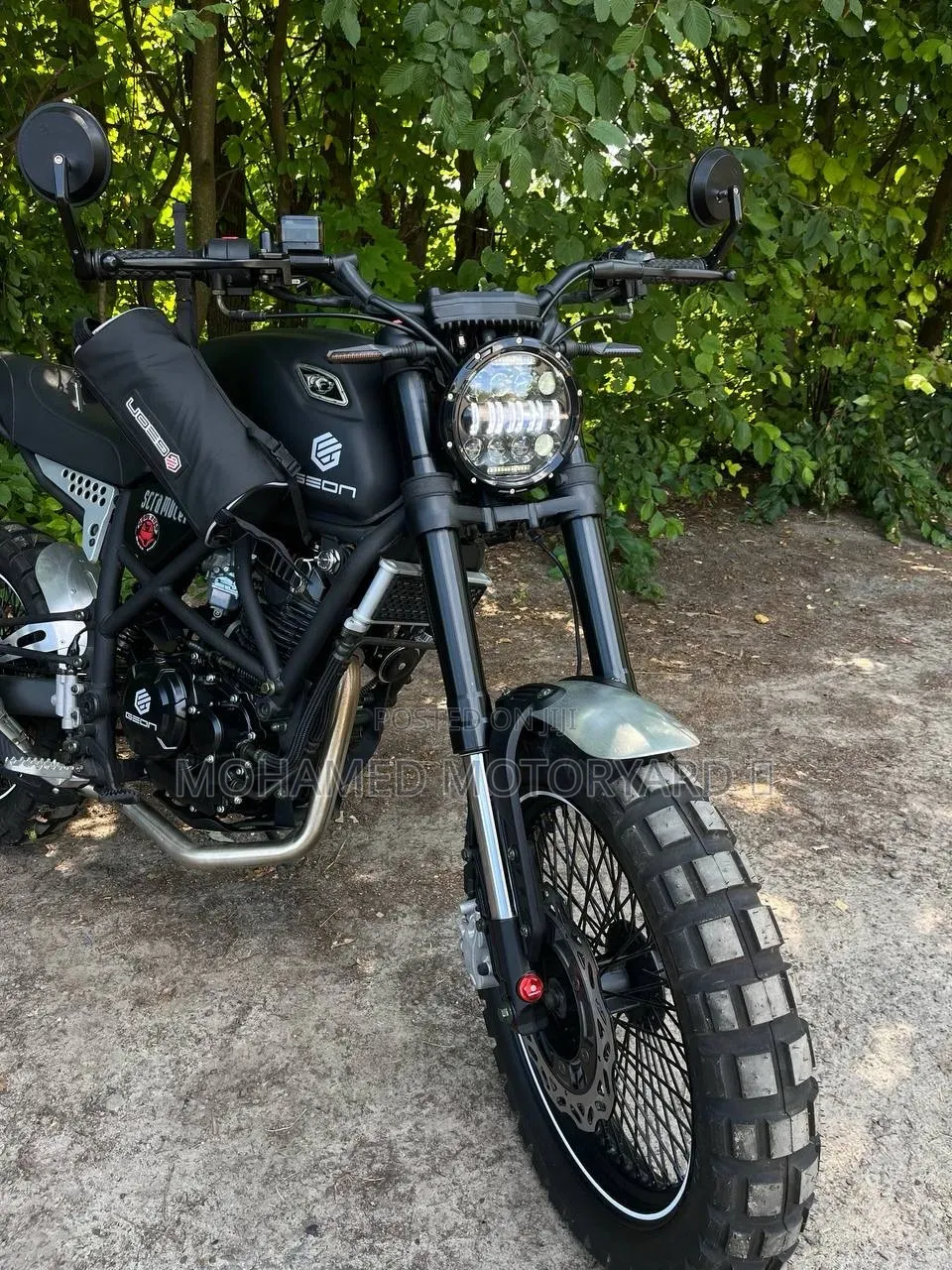 New Motorcycle 2025 Black