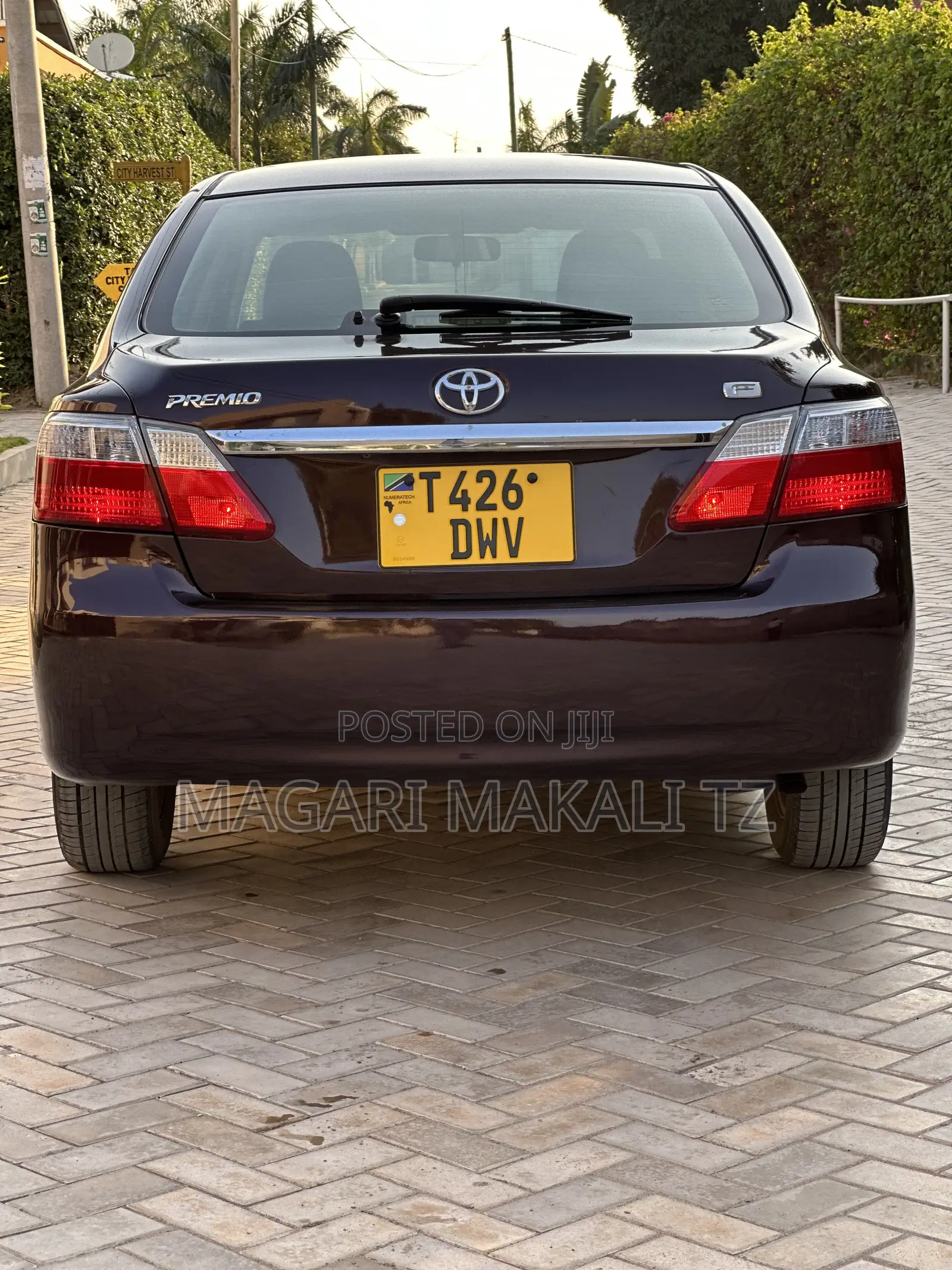 Toyota Premio 1.5 FWD 2008 Maroon