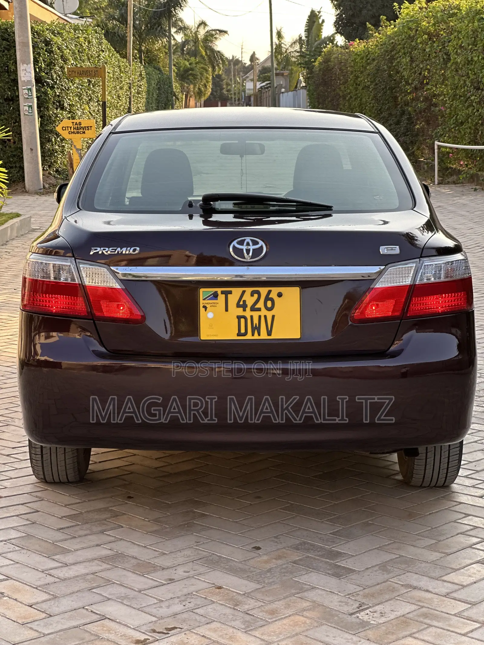 Toyota Premio 1.5 FWD 2008 Maroon