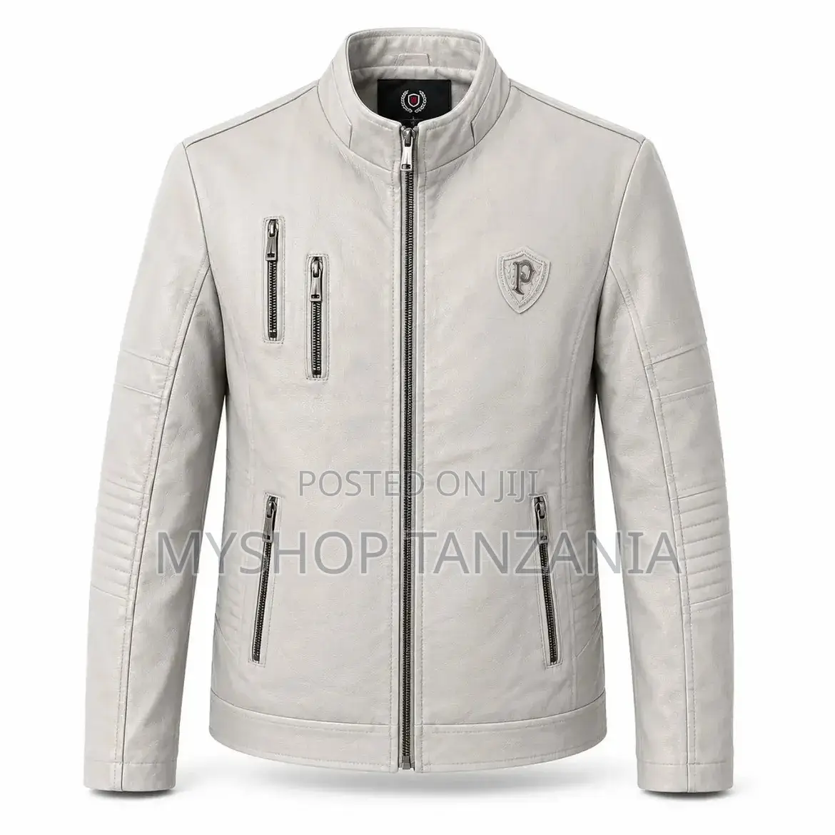 Leather Cream Jacket