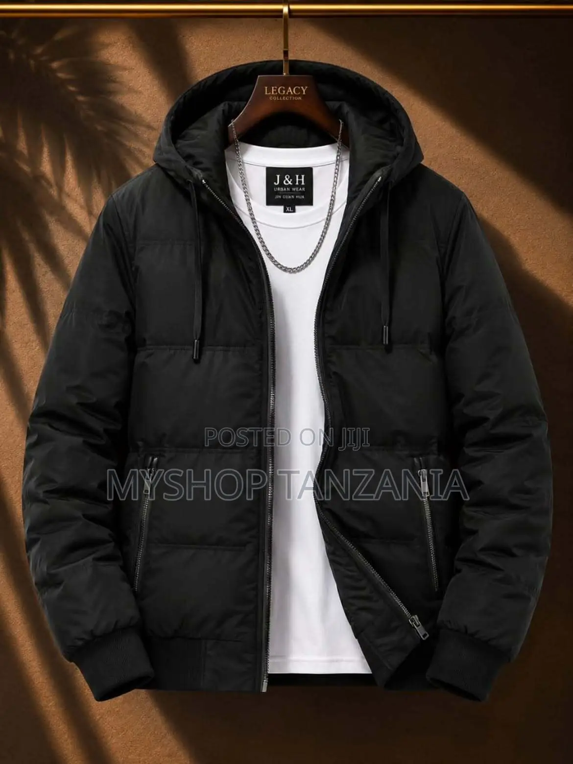 Jackets Nzuri Rangi Nyeusi