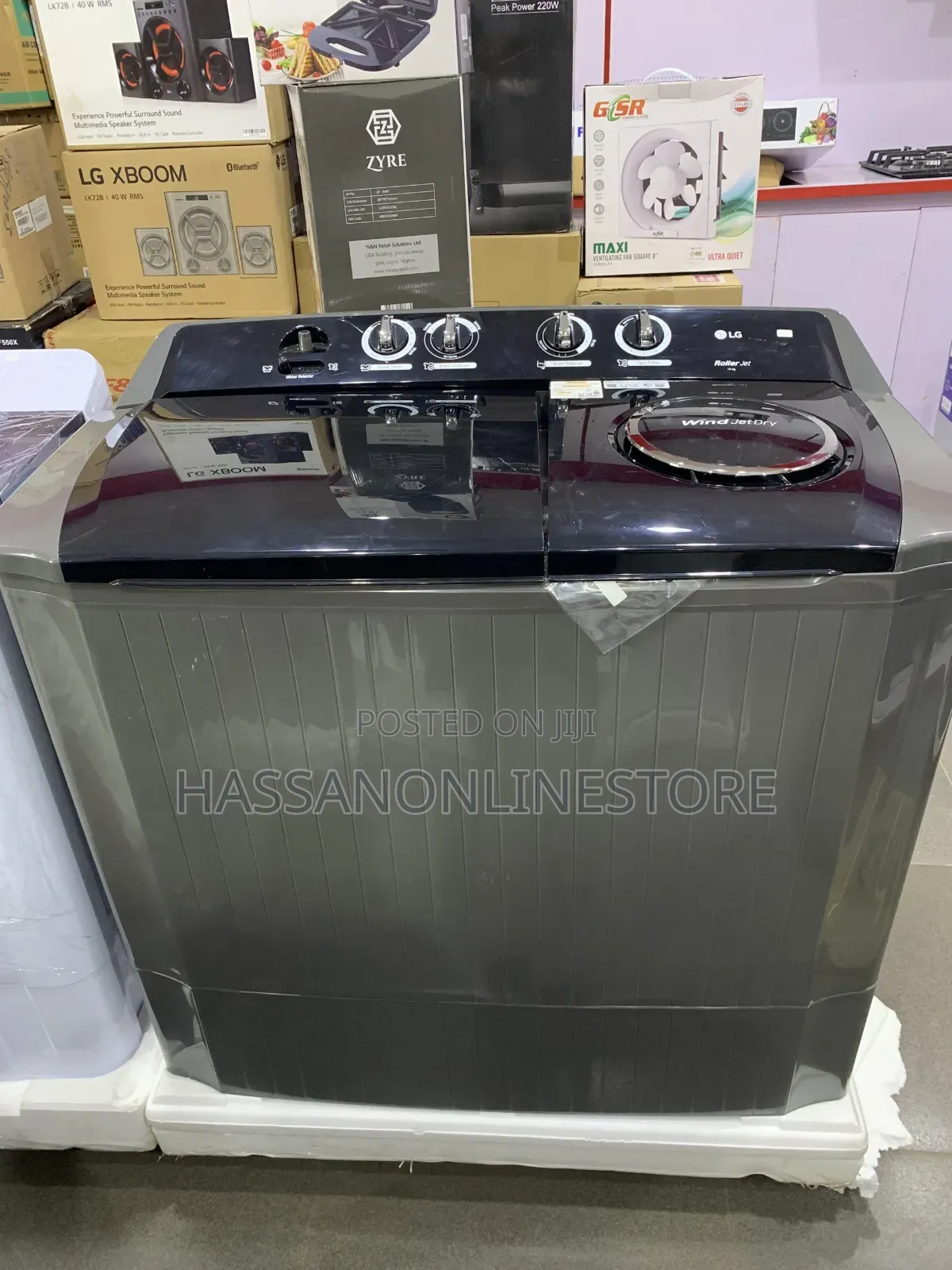 LG 18Kg Roller Jet Twin Tub Washing Machine