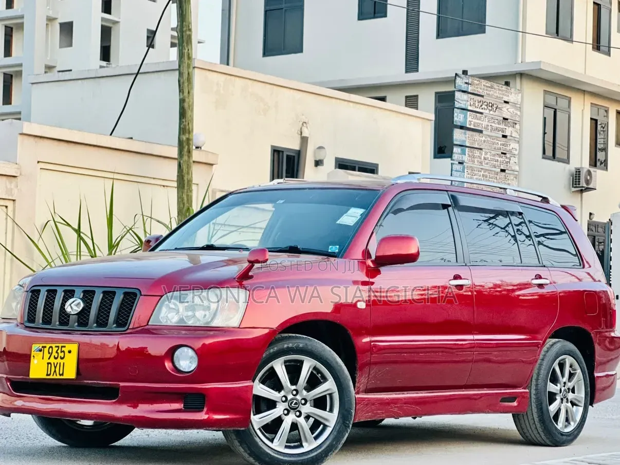 Toyota Kluger 2005 Red