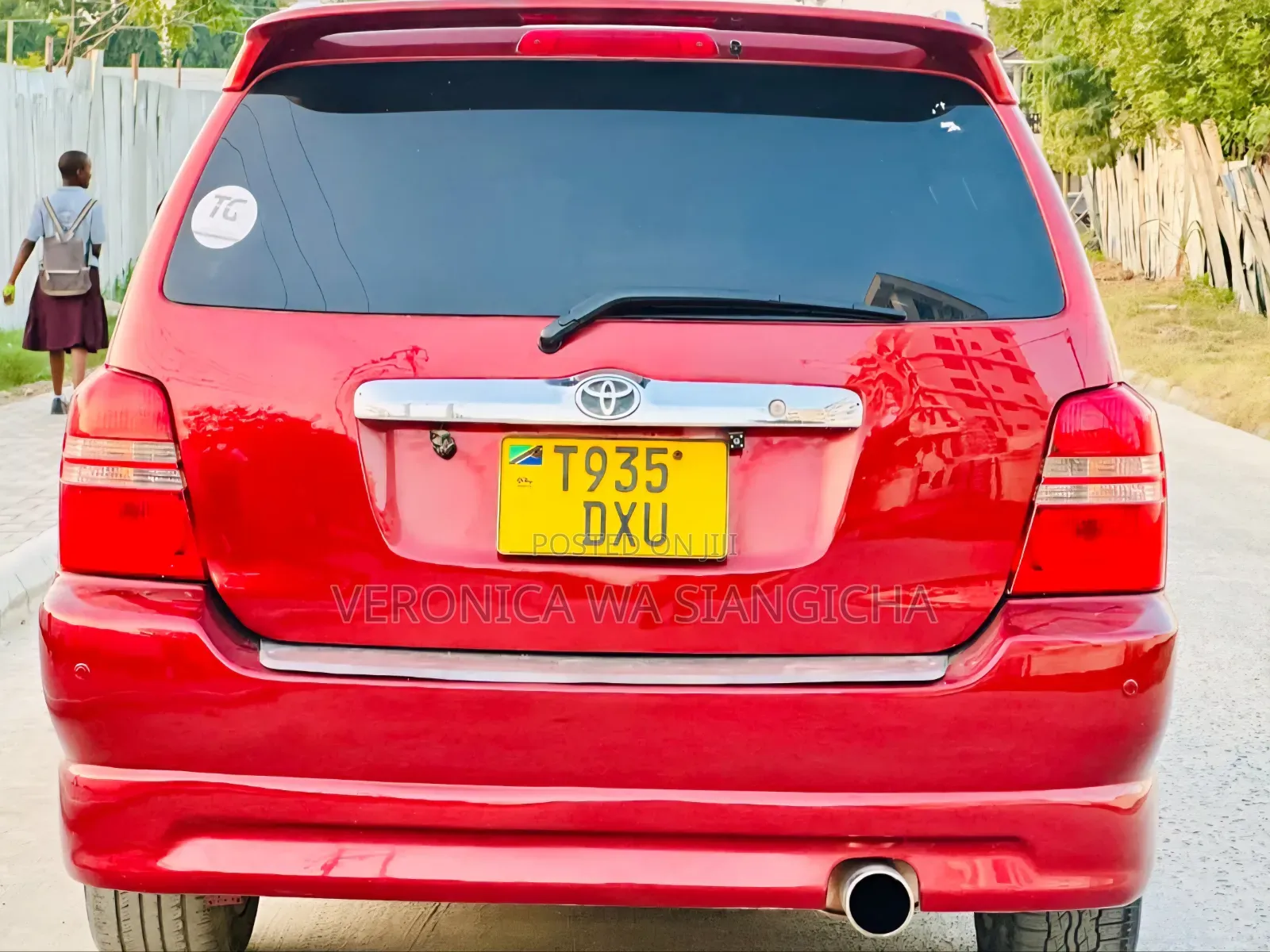 Toyota Kluger 2005 Red