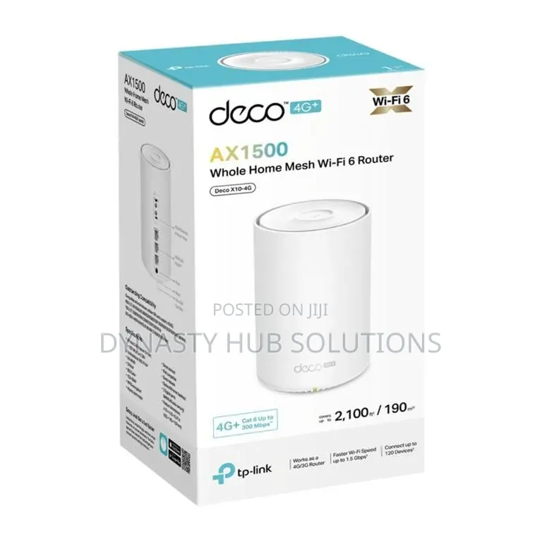 Deco X10(3-Pack) Wi-Fi 6 Mesh System