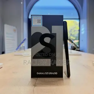 New Samsung Galaxy S21 Ultra 5G 256 GB Black