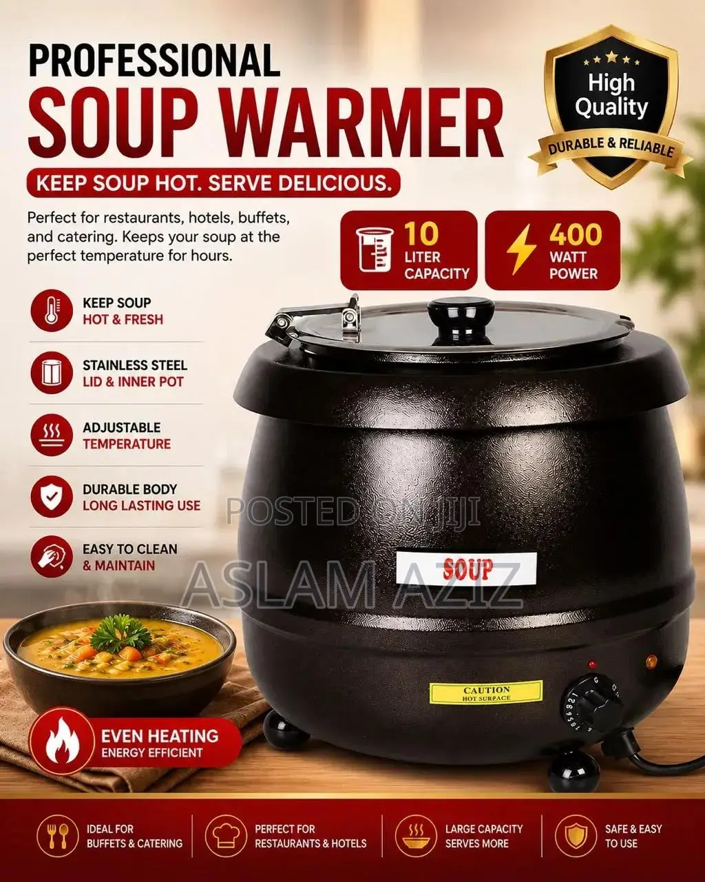 Electric Soup Warmer