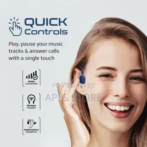 Promate Ripple Open Ear Hook Neckband Earphones