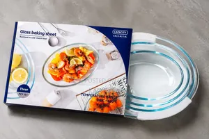 3 Pieces Baking Sheets ( Heats Resistance 20°C , 400°C)