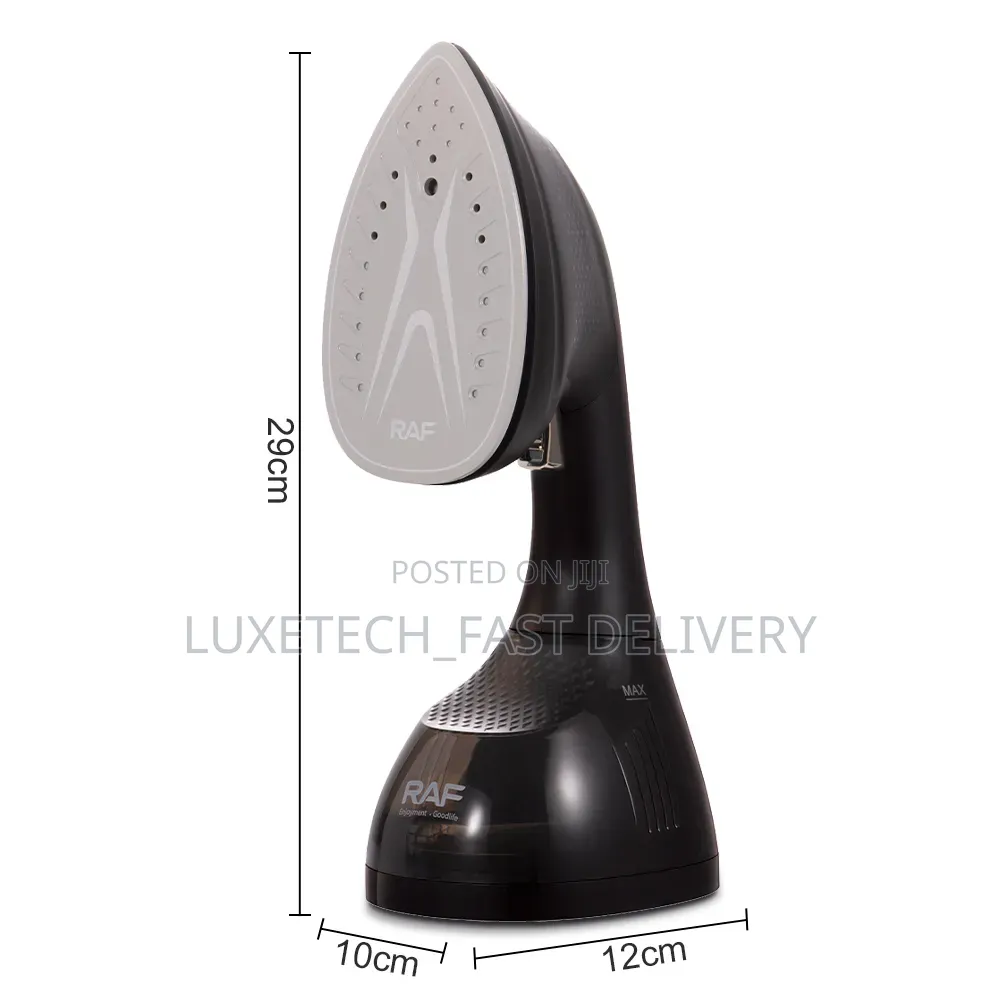 RAF 1600W Handheld Garment Steamer – Steam Iron With Ceramic Soleplate