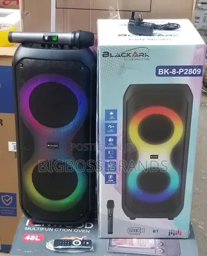 Blackark Rechagable Speaker Bk-8-P2809 40w 2 Speakers