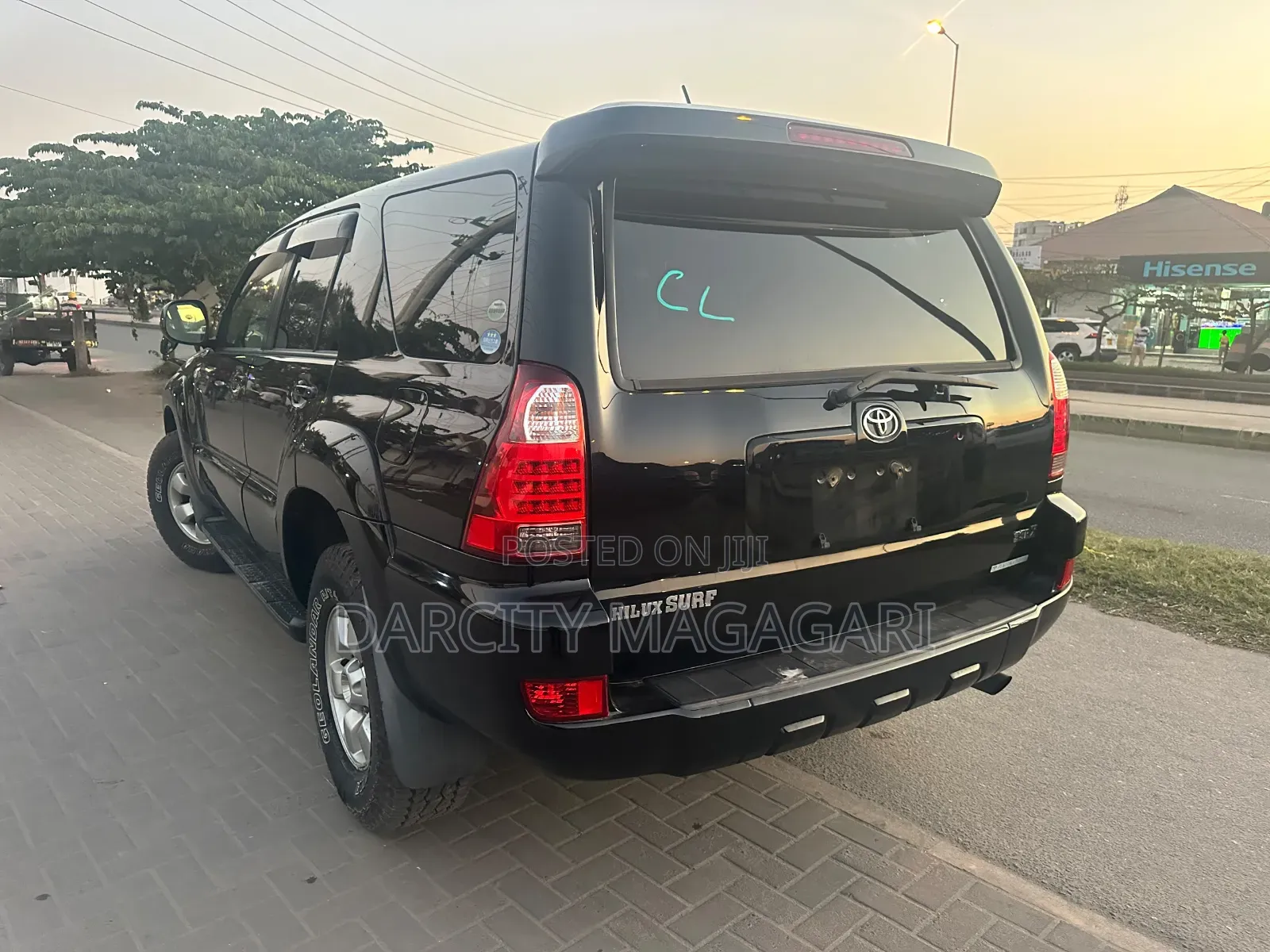 Toyota Hilux Surf 2007 Black