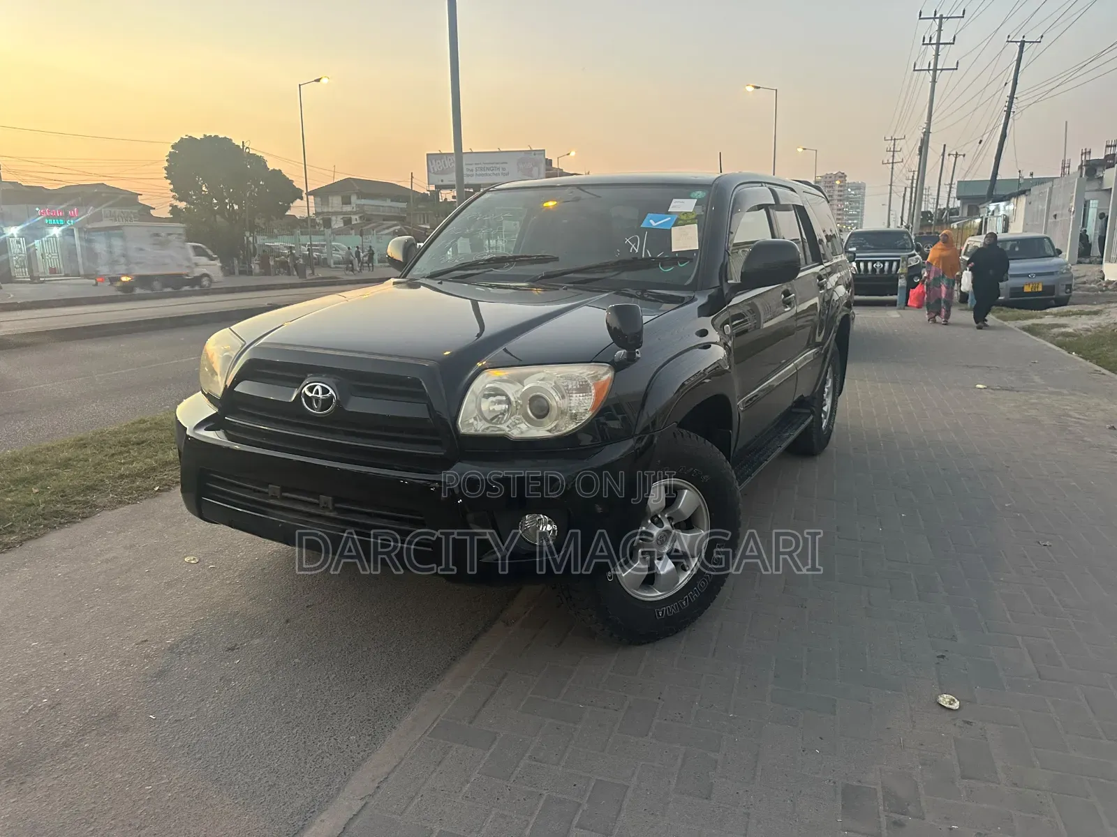 Toyota Hilux Surf 2007 Black