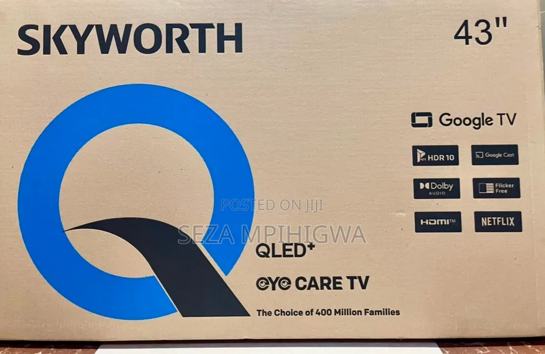 *Skyworth Qled TV Inch 43