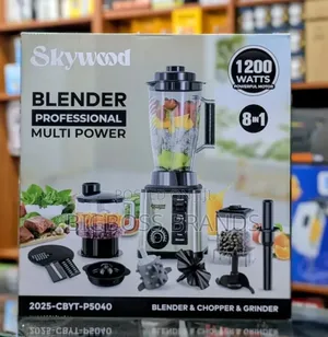 Skywood Heavy Duty Blender 
P5040
1200W 8in1 3.5 Liters