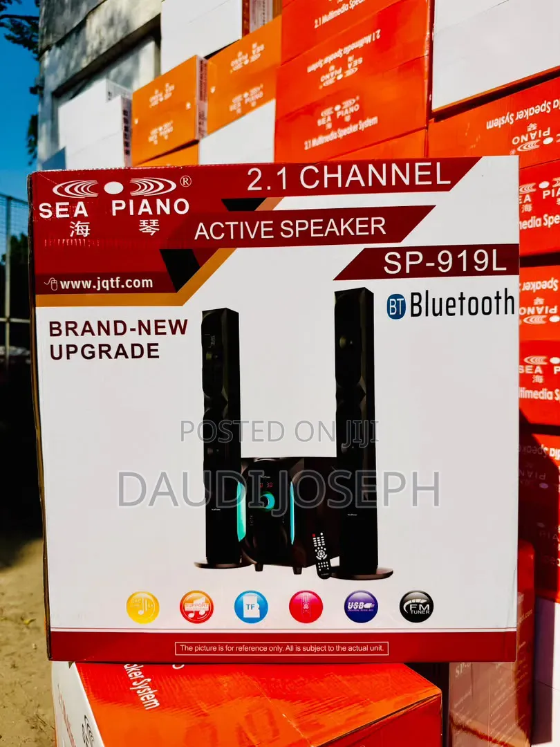 Sea Piano Subwoofer USB Bluetooth Fm Radio