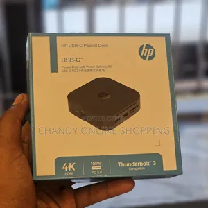 HP USB-C Pocket Dock That Support 100W Power Delivery 3.0 Supports 