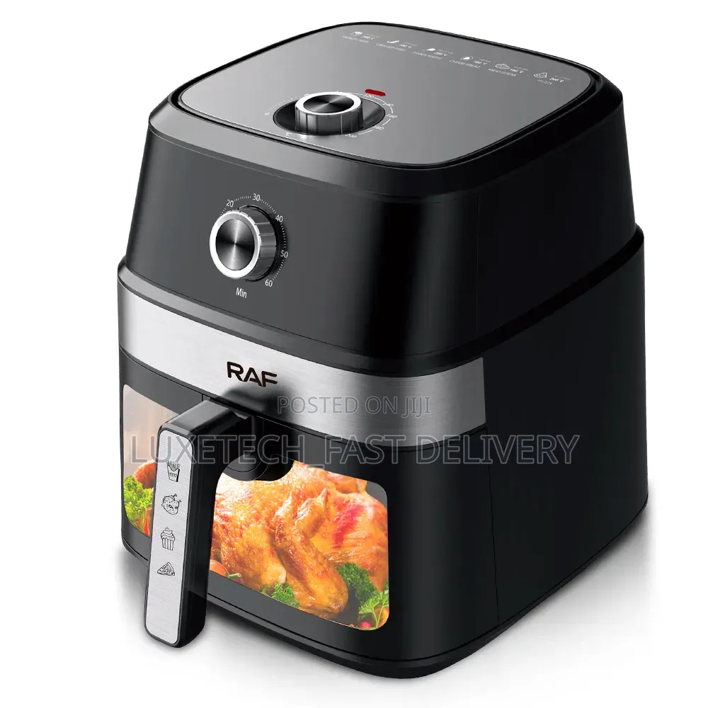 RAF R.5346 6.5 Litres Mechanical Air Fryer – Oil Free Hot Air Fryer