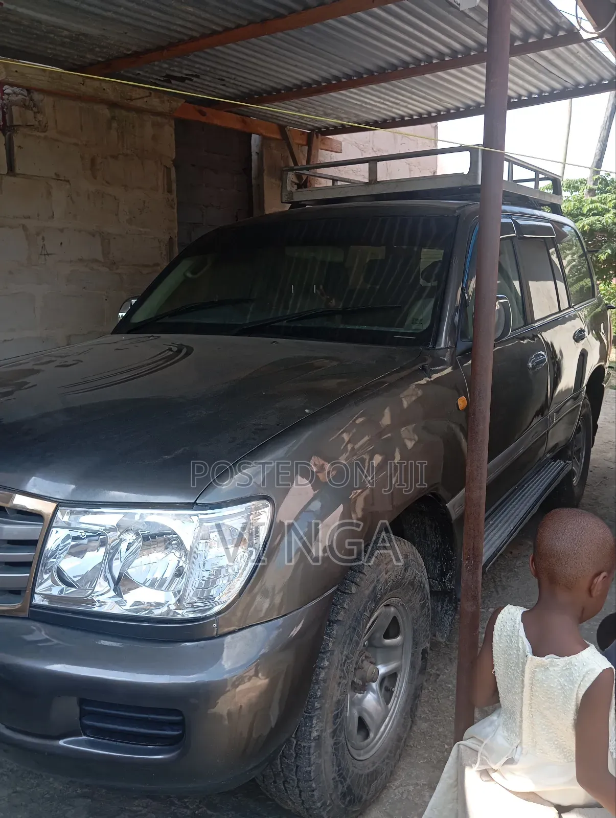Toyota Land Cruiser 100 4.2 2006 Gray
