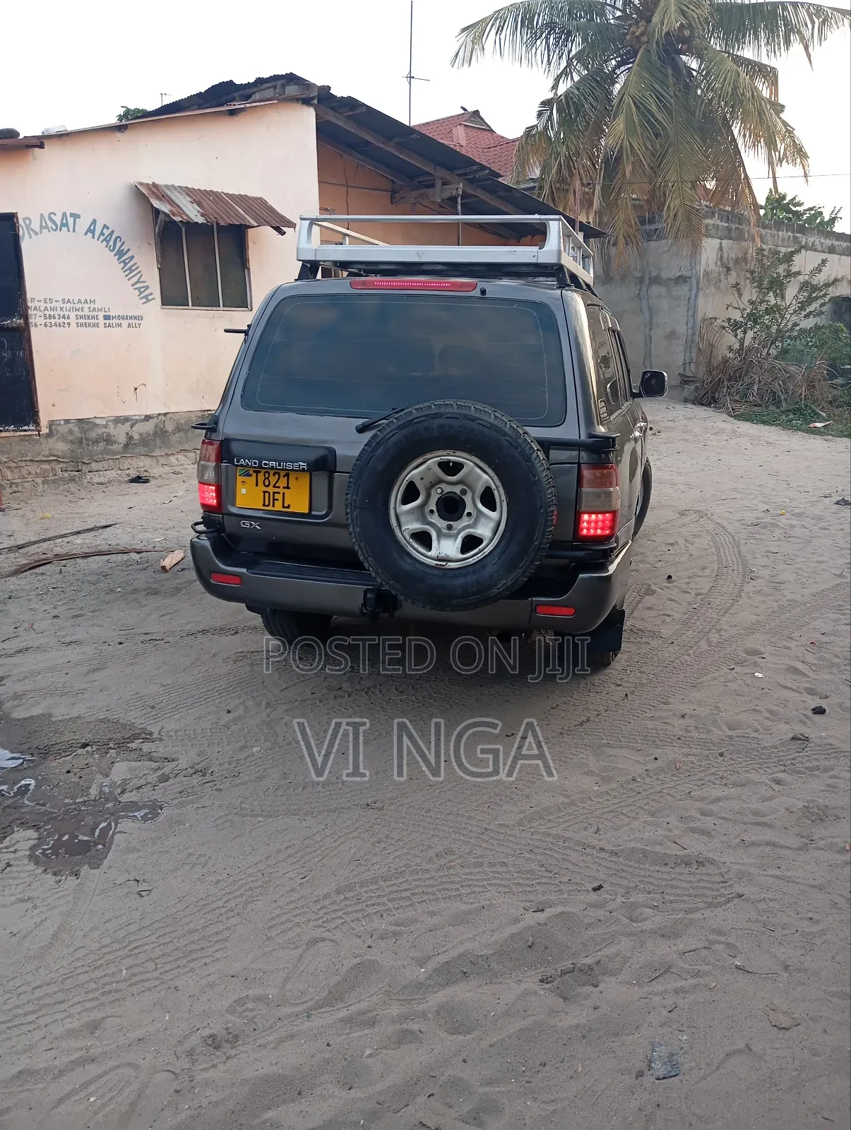 Toyota Land Cruiser 100 4.2 2006 Gray