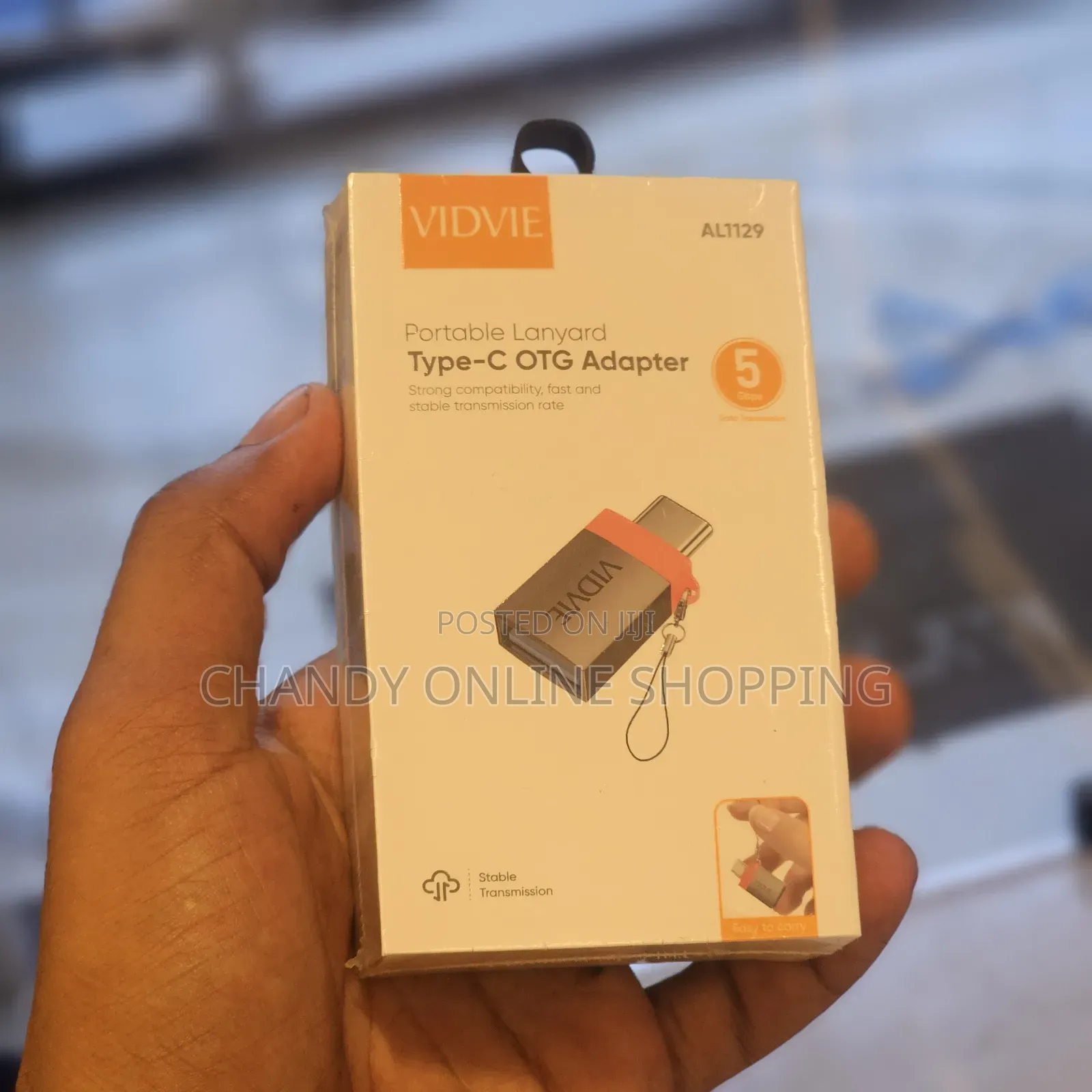 A Vid Portable Type-C to USB OTG Adapter,