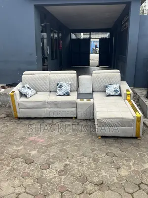 White L Shape Sofa