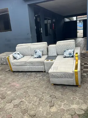 White L Shape Sofa
