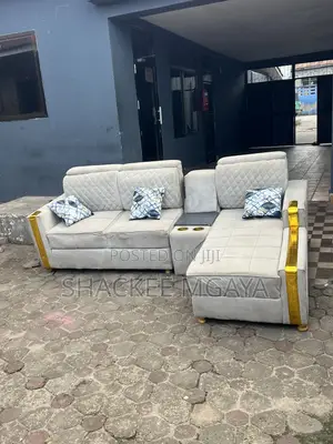 White L Shape Sofa
