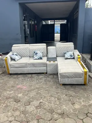 White L Shape Sofa