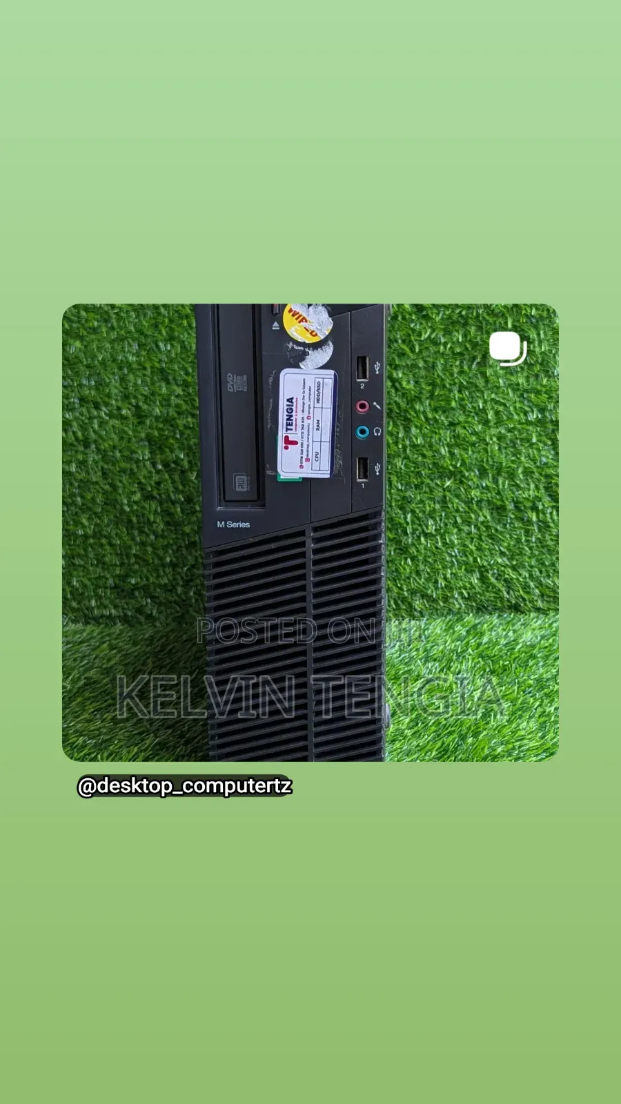 Desktop Computer Lenovo 4GB Intel Core i3 HDD 500GB