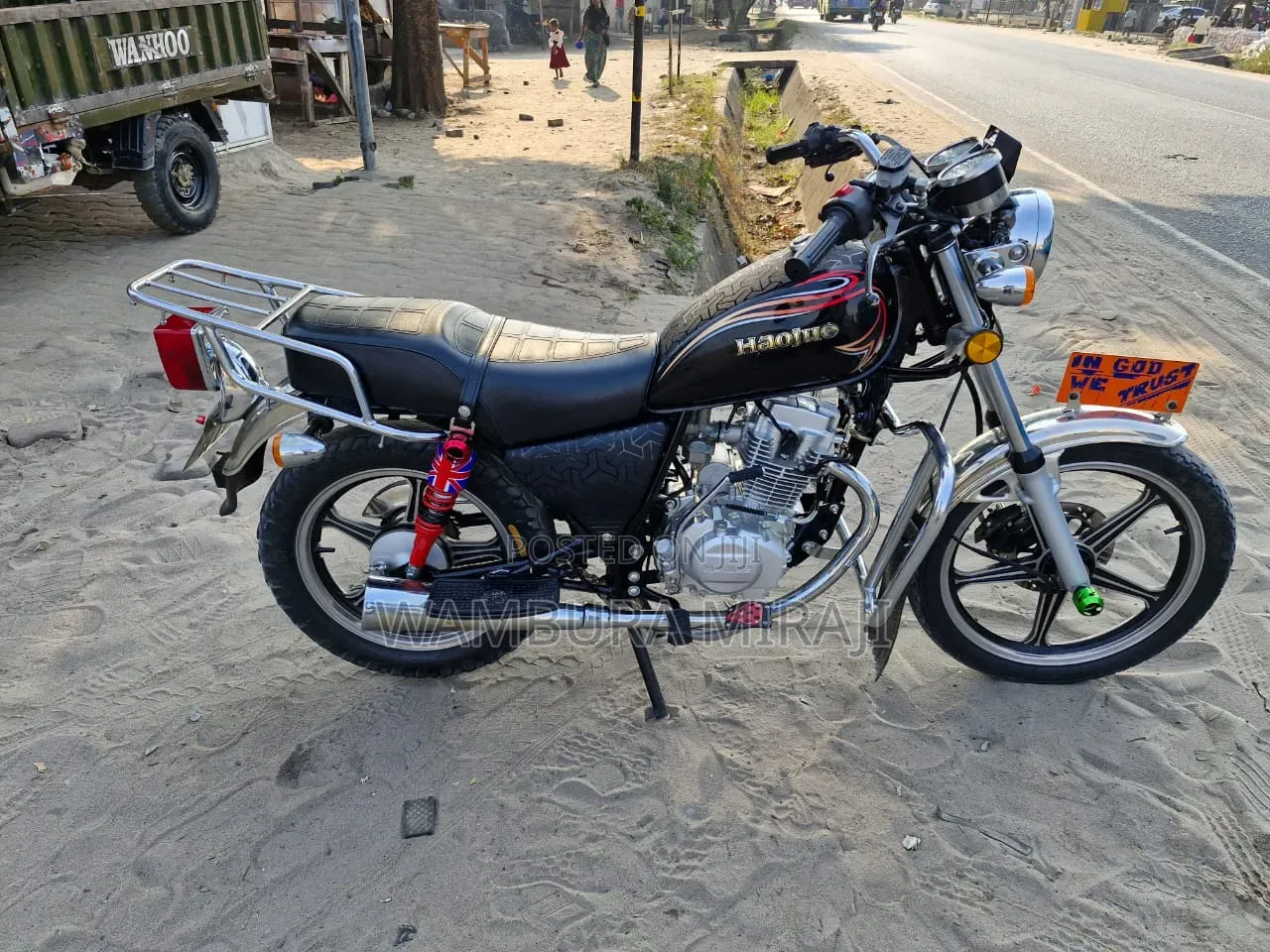 New Haojue HJ125-18 2026 Black