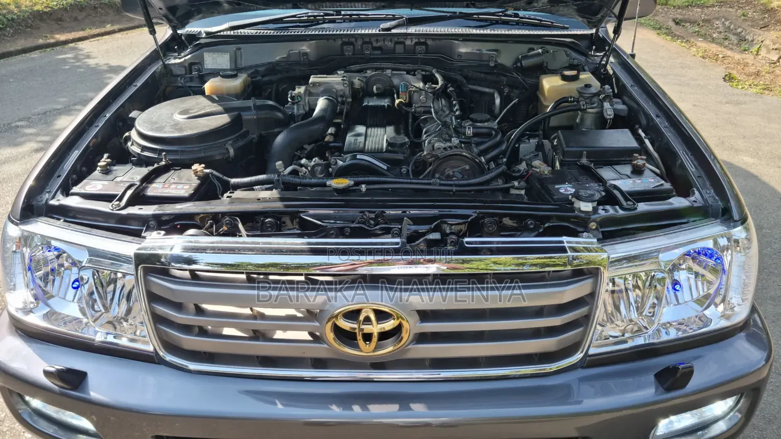 Toyota Land Cruiser 2003 Gray