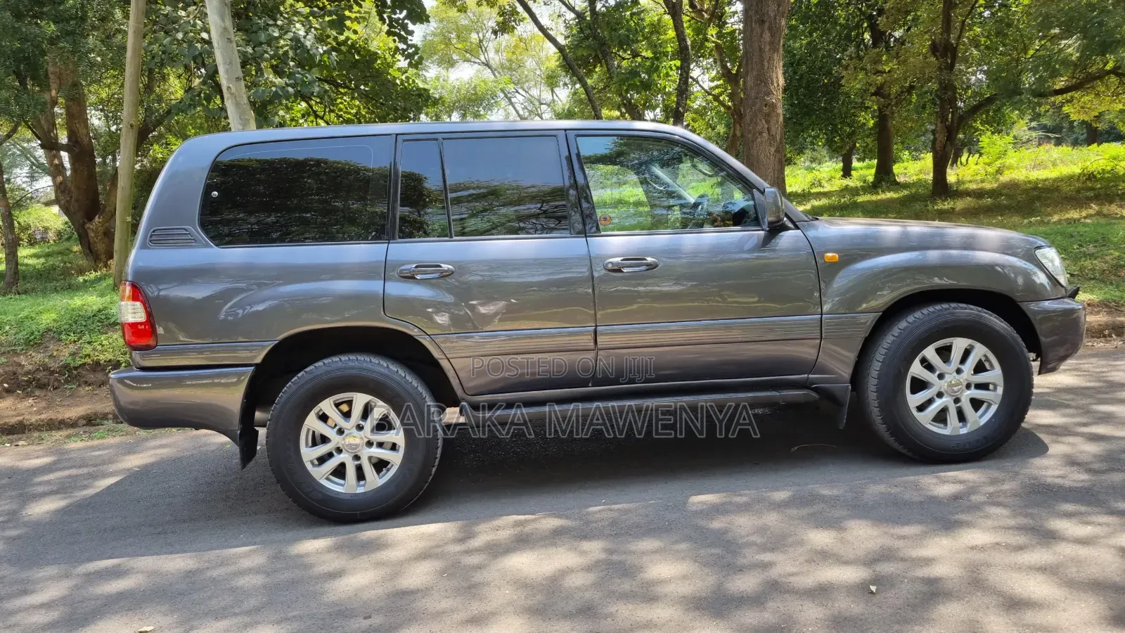 Toyota Land Cruiser 2003 Gray