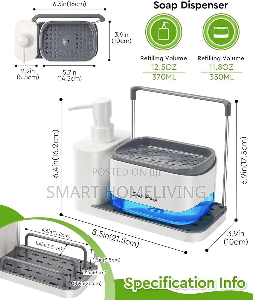 Hand and Dish Soap Dispenser