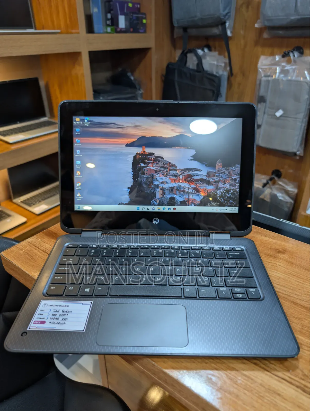 New Laptop HP ProBook 11 G2 EE 8GB Intel Pentium SSD 128GB