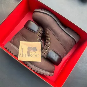 ​Timberland Men's 6-Inch Classic Nubuck Waterproof Boots