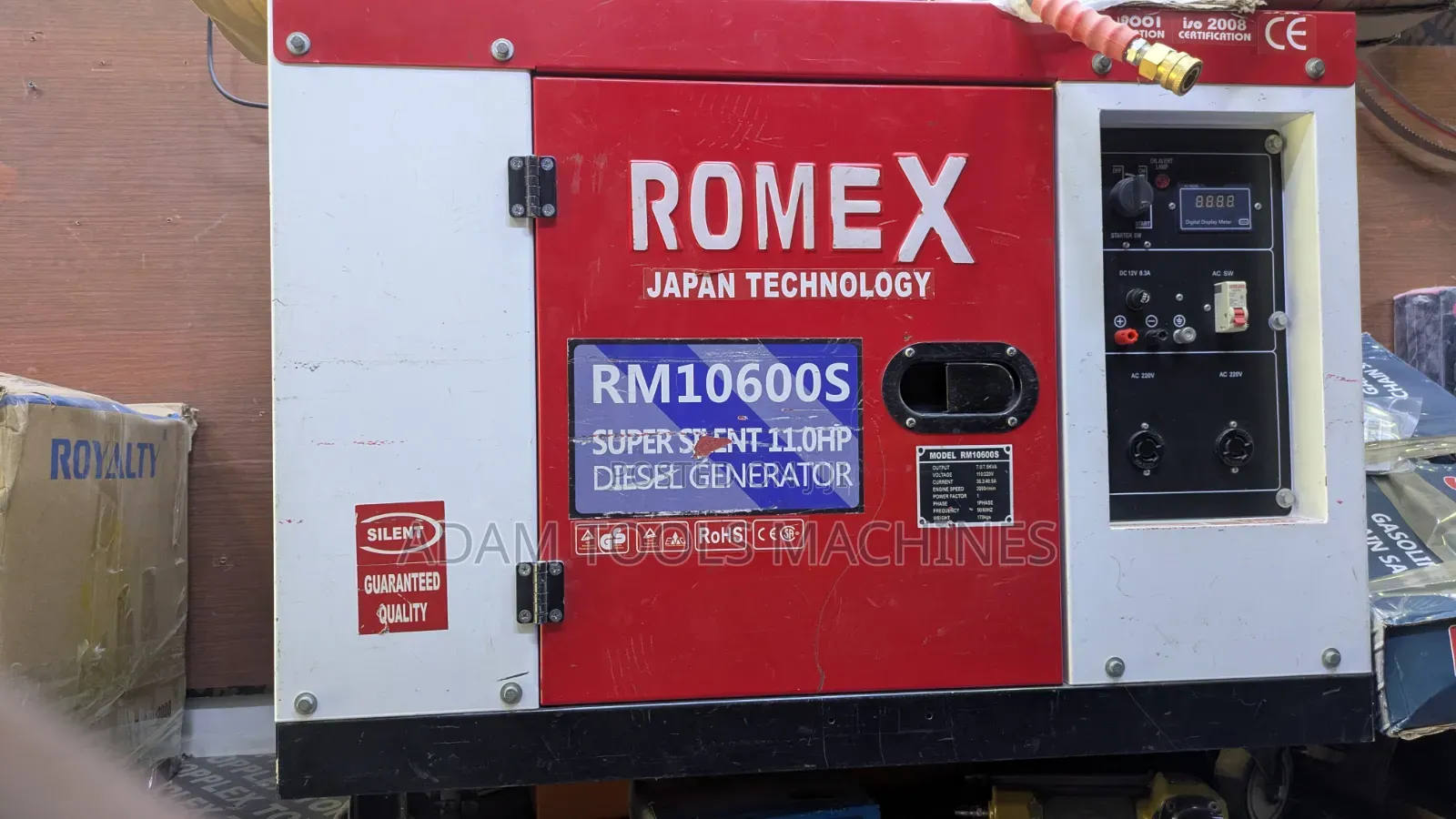 ROMEX RM10600S Super Silent Diesel Generator
